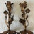 Antique Italian Gilded Tole Candlesticks For Sale - Image 6 of 8