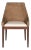Rattan Sloping Chair in Brown For Sale