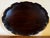 Antique Early 19th Century English George III Carved Mahogany Oval Serving Tray For Sale - Image 9 of 11