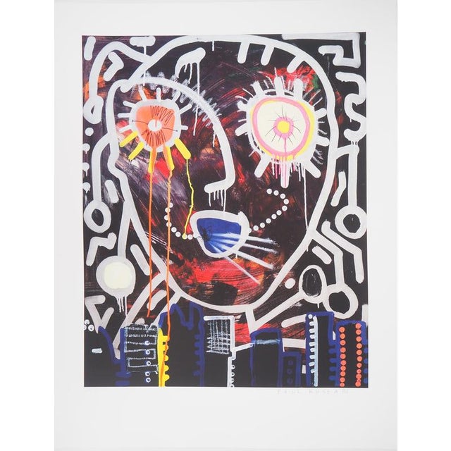 Paul Kostabi, Man in a Madhouse, Giclée Print For Sale - Image 7 of 7