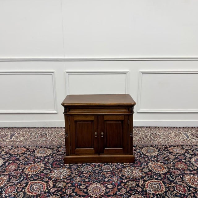 Classic Office Cabinet Sideboard in Mahogany For Sale - Image 3 of 10