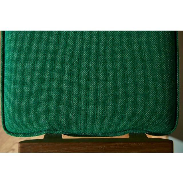 Guillerme et Chambron Mid-Century Modern Oak Stool by Guillerme & Chambron for Votre Maison, 1960s For Sale - Image 4 of 8