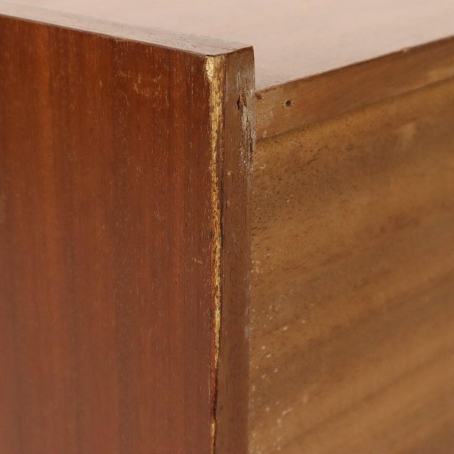Vintage Campaign Bedside Table by Gautier, France, 1960s For Sale - Image 12 of 18