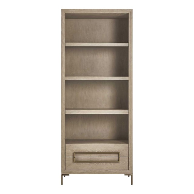 Alessia Light Oak Etagere For Sale