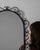 20th Century French Wrought Iron Wall Mirror For Sale - Image 11 of 11