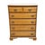 American Bassett Furniture Solid Hard Rock Maple Colonial Early American 36" Chest of Drawers 229-01-251 For Sale - Image 3 of 14