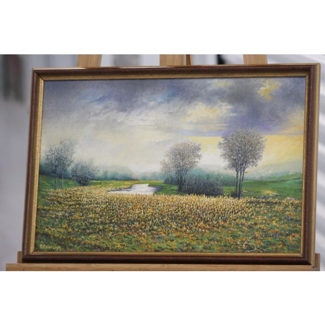 Landscape, 2000s, Oil on Wood For Sale - Image 16 of 16