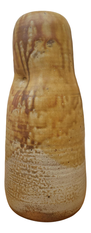 Stoneware Vase by Antoine De Vinck, Puisaye, France, 1970s