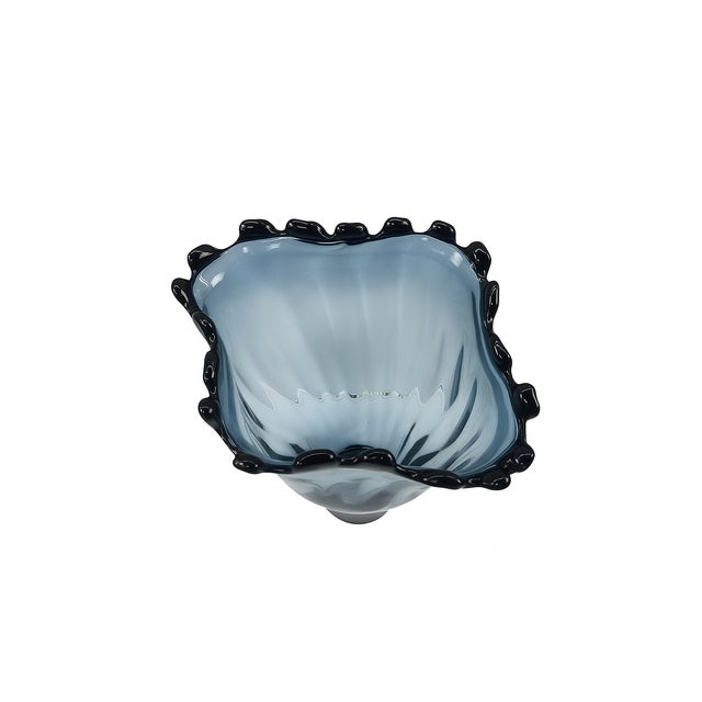 Transitional Deepwater Vase Large For Sale - Image 3 of 8
