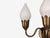 Brass 1950s Fog & Mørup, Danish Modern, Double Wall Light, Brass, Glass For Sale - Image 8 of 10
