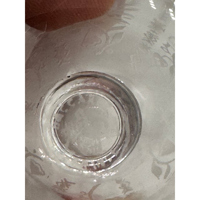 Glass Crystal Argentina Glasses from Baccarat, 1940, Set of 10 For Sale - Image 7 of 18
