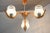 Mid-Century Ceiling Lamp from Drevo Humpolec, 1970s For Sale - Image 3 of 12