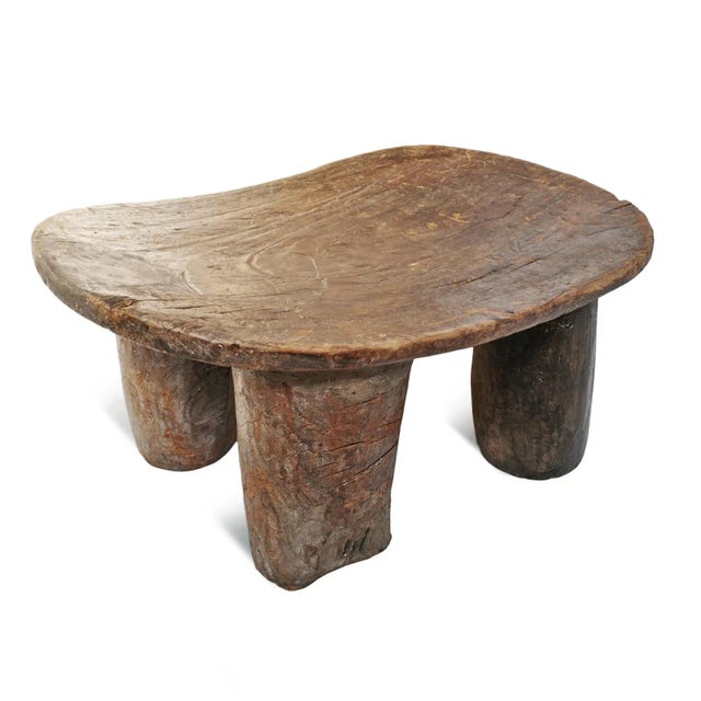 Wood Vintage Senufo Wood Stool For Sale - Image 7 of 12