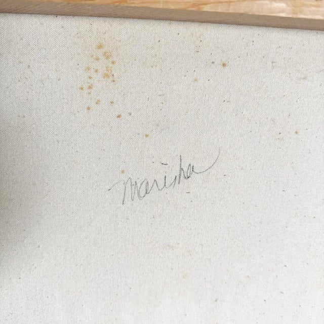 1980s Postmodern Colored Paper Wall Art on Painted Black Canvas For Sale - Image 5 of 7