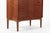 Mid-Century Danish Modern Teak Secretary Desk or Bar Cabinet Made in Denmark 1960s For Sale - Image 15 of 17
