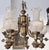 Mid 19th Century Brass Victorian Chandelier For Sale - Image 4 of 9