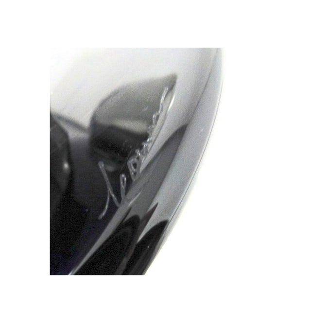 Blue Blue Trophy Vase by Steven Correia - Signed and Dated (1990) For Sale - Image 8 of 9