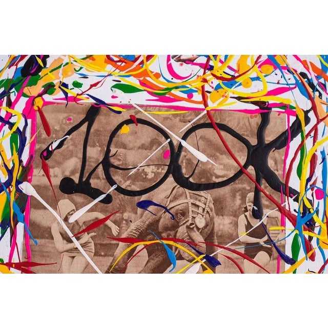 Contemporary painting made by the artist Bomberbax from 2021. The painting is made with mixed media on canvas and...