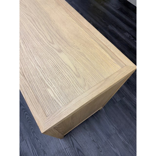 Rh French Contemporary 9-Drawer Dresser – Light Oak / Champagne For Sale - Image 15 of 16