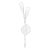 Traditional Mitzi Elsa 2-Light Wall Sconce, Textured White For Sale - Image 3 of 3
