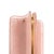 Italian Brass Wall Sconces with Pink Murano Glass Panels, Set of 2 For Sale - Image 5 of 11