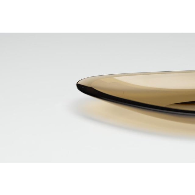 Brown Bowl by Max Ingrand for Fontana Arte, 1960 For Sale - Image 8 of 15