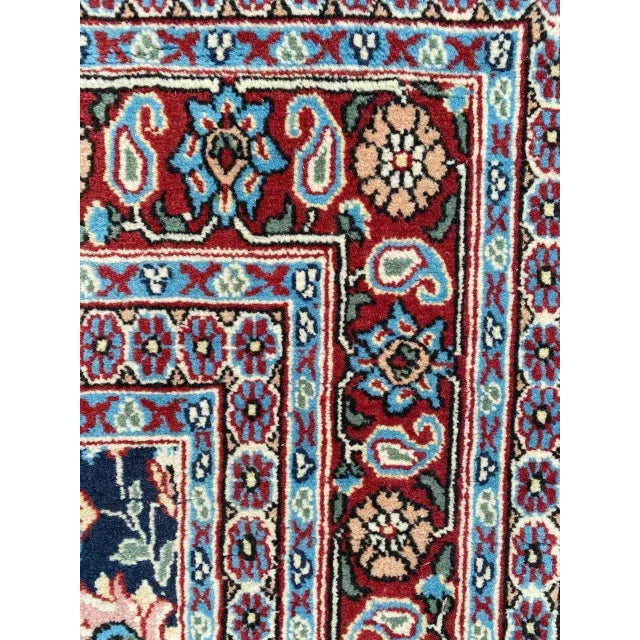 Vintage Turkish Hereke Rug For Sale - Image 9 of 14