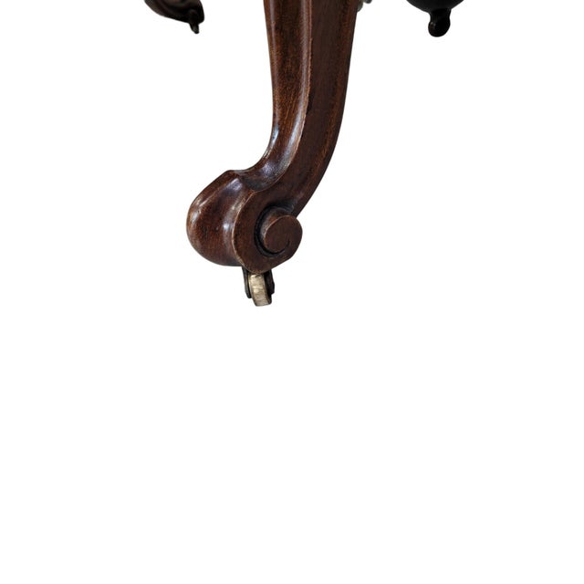 19th Century Victorian Burr Walnut Sutherland Drop-Leaf Table For Sale - Image 12 of 12