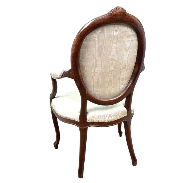 Georgian English Mahogany Salon Chair, 1780 For Sale - Image 6 of 18