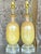 Glass Vintage Regency Art Glass Lamps After Murano - a Pair For Sale - Image 7 of 12