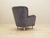 Wood Scandinavian Grey Wooden Armchair For Sale - Image 7 of 14