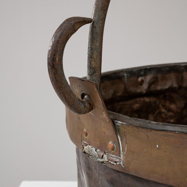 Early 19th Century French Copper Bucket For Sale In Greensboro - Image 6 of 18