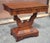 Wood 19th C. American Empire Mahogany Foldtop Console Table Card Table, Circa 1840s For Sale - Image 7 of 16