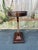 Early 20th Century Neoclassical Style Oval Mahogany Lyre Base Side Table For Sale - Image 9 of 14