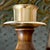 German Vintage Hand-Carved Candlestick-Candle Holder For Sale In Columbus - Image 6 of 11