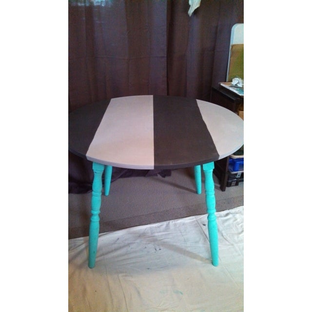 Hand Painted Vintage Kitchen Table Chairish