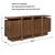 The sleek design was inspired by modern international architecture from midcentuyry. Made of exotic Paldao wood with a...