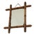 Antique Chinoiserie Faux Bamboo Mirror in Wood For Sale - Image 4 of 15