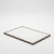 Rectangular Melting Tray in White Shagreen With Bronze Patina Brass by R&y Augousti For Sale In Los Angeles - Image 6 of 7