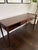 Wood Edward Wormley for Dunbar Mid-Century Walnut Console Table With Drawer For Sale - Image 7 of 12