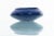 Fantoni vibrant blue bowl, handwrought metal with torch cut rim. Signed Fantoni.