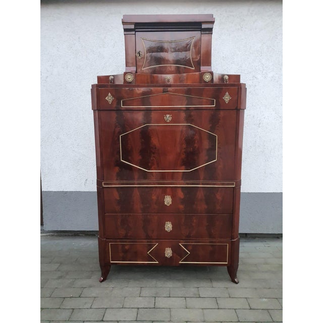 Early 19th Century Empire Secretaire, France, 1810 For Sale - Image 5 of 5