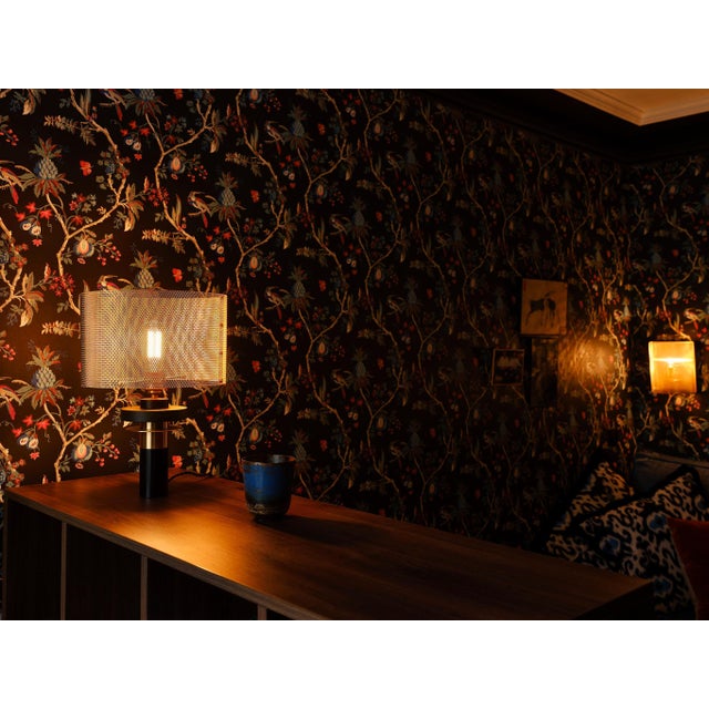 Metal Dyane Table Lamp in Brass with Aluminum and Stainless Steel by Marine Breynaert For Sale - Image 7 of 8
