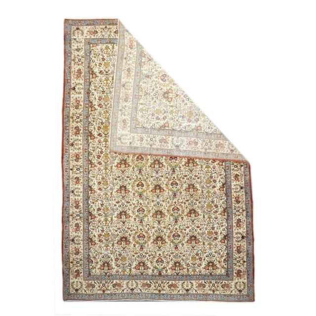 Fine to very finely woven, silk and wool rugs, mostly scatters, from the central Persian religious capital. Industry began...