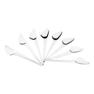 Caravel Pattern Fish Knives from Georg Jensen, Denmark, 1950s, Set of 8 For Sale