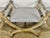 Silvered Carved Wood Curule-Form Bench, Europe, Early 20th Century For Sale - Image 14 of 18