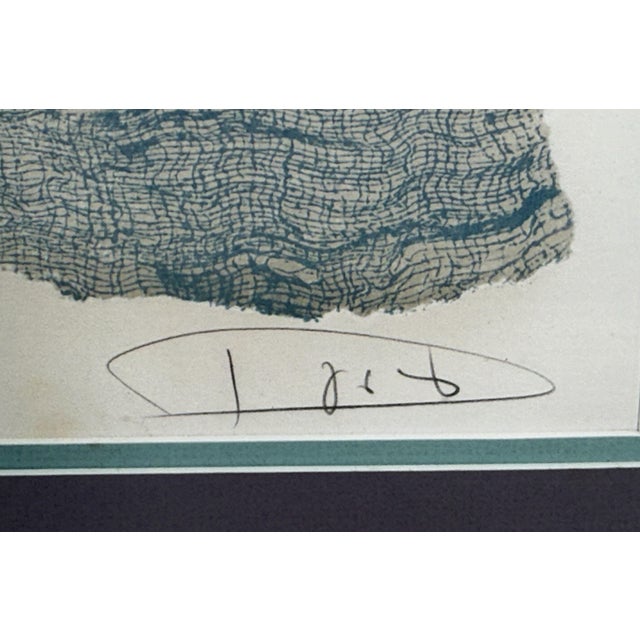 Vintage Modern László Dús (Laszlo Dus) Abstract Lithograph Hand Signed and Numbered #14/100 For Sale In Providence - Image 6 of 7