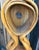 Vintage Mid Century Modern Abstract Hand Carved Wood Sculpture Two Figures Embracing 24” For Sale - Image 10 of 12