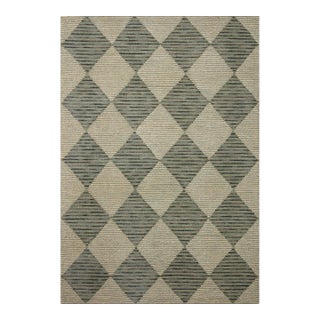 Chris Loves Julia x LoloiFrancis Spa / Granite 5'-0" x 7'-6" Area Rug For Sale