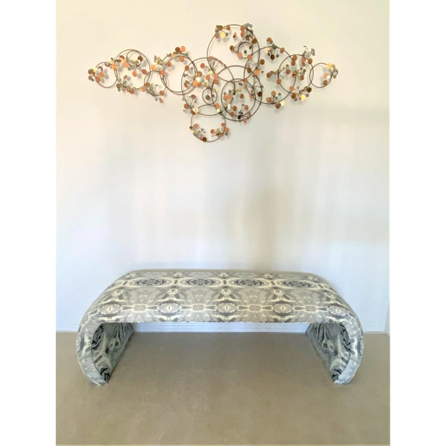 C Jeré 'Raindrops' Wall Art Sculpture #2 CIRCA: 1978 MAKER'S MARK: Signed with copyright ©️ C Jeré, 1978 (see photo 7)...